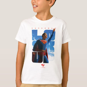 Camiseta Superman Look Up Pose