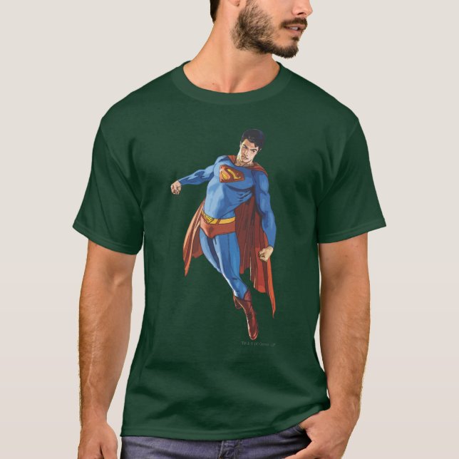 Camiseta Superman mirando hacia abajo (Anverso)