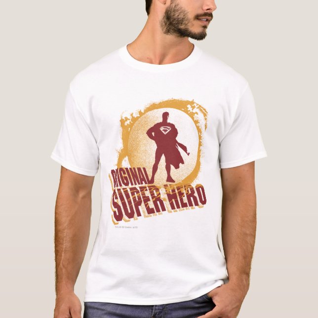 Camiseta Superman original Super Héroe (Anverso)