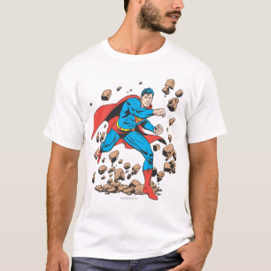 Camiseta Superman Runs in Rubble