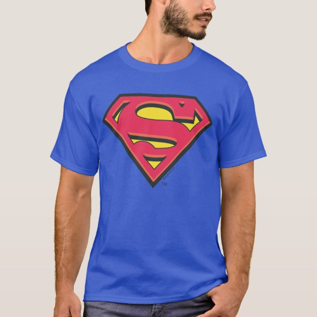 Camiseta Superman S-Shield | Classic Logo (Anverso)