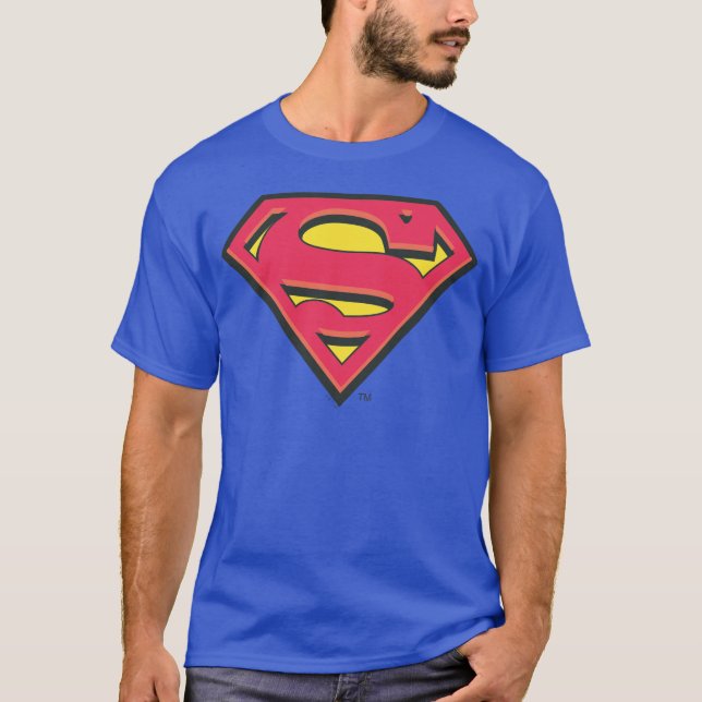 Camiseta Superman S-Shield | Classic Logo (Anverso)