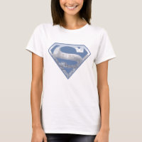 Superman S-Shield | Logo de la Ciudad Azul claro