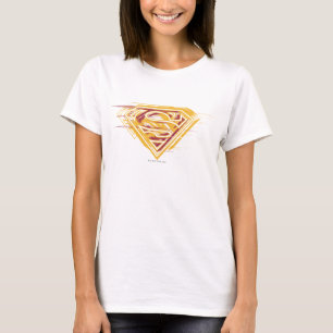 Camiseta Superman S-Shield   Logotipo amarillo y rojo