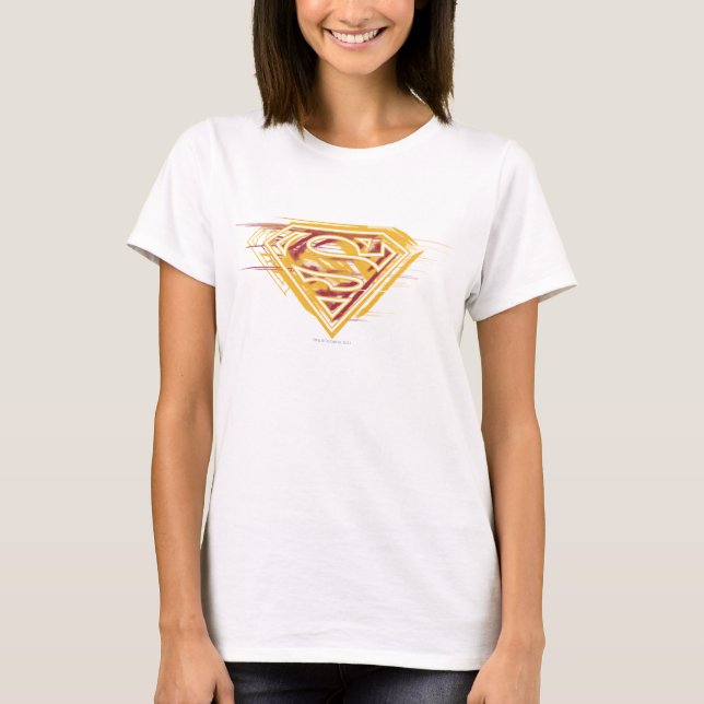 Camiseta Superman S-Shield | Logotipo amarillo y rojo (Anverso)