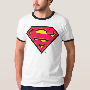 Camiseta Superman S-Shield   Logotipo clásico