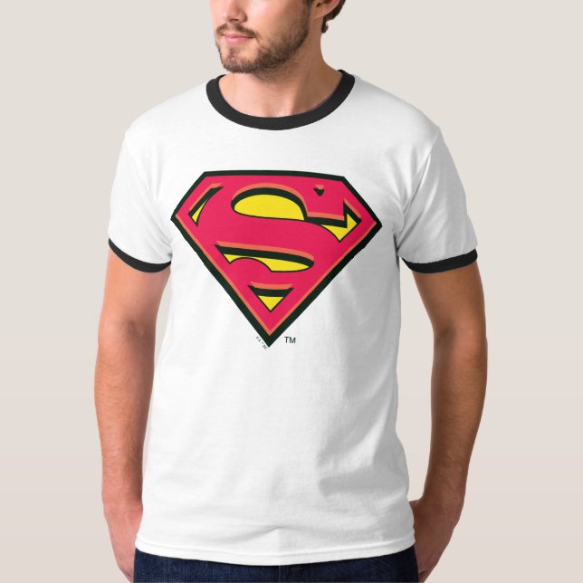 Camiseta Superman S-Shield | Logotipo clásico (Anverso)