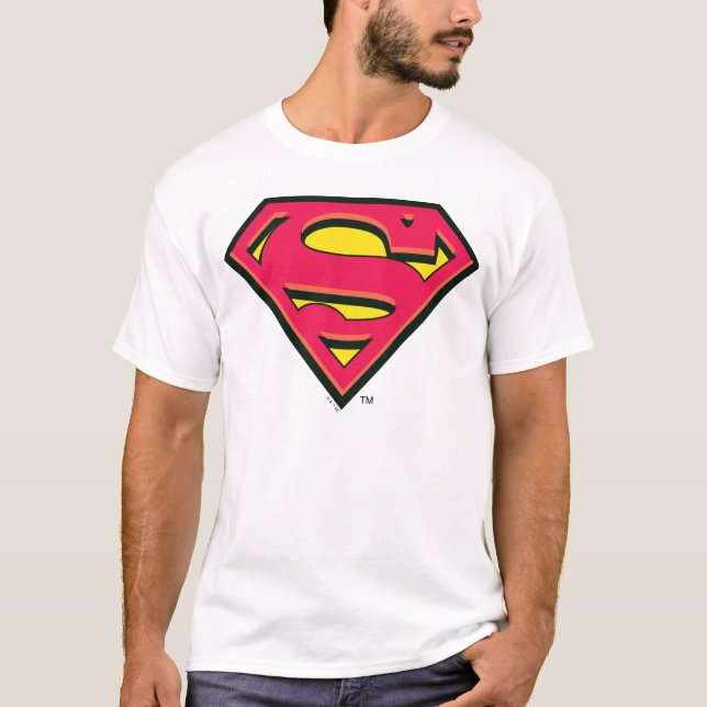 Camiseta Superman S-Shield | Logotipo clásico (Anverso)