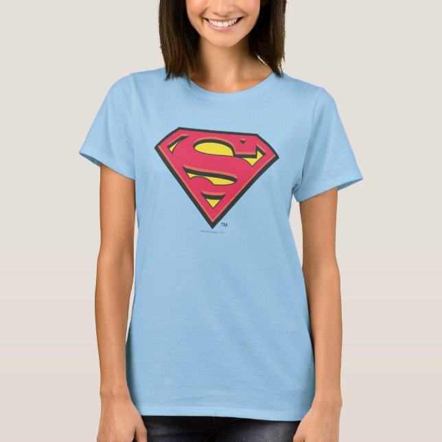 Camiseta Superman S-Shield | Logotipo clásico (Anverso)