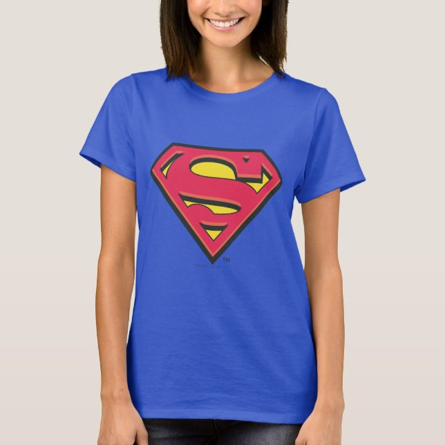 Camiseta Superman S-Shield | Logotipo clásico (Anverso)