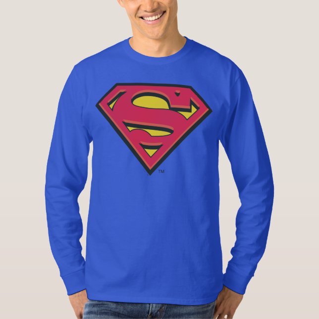 Camiseta Superman S-Shield | Logotipo clásico (Anverso)