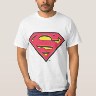 Camiseta Superman S-Shield   Logotipo clásico