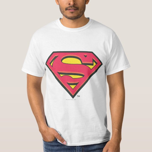 Camiseta Superman S-Shield | Logotipo clásico (Anverso)