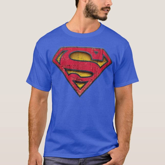 Camiseta Superman S-Shield | Logotipo con problemas (Anverso)