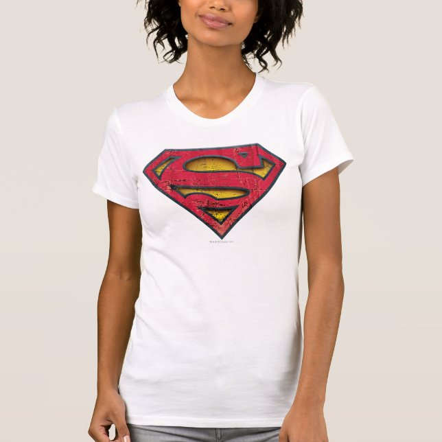 Camiseta Superman S-Shield | Logotipo con problemas (Anverso)