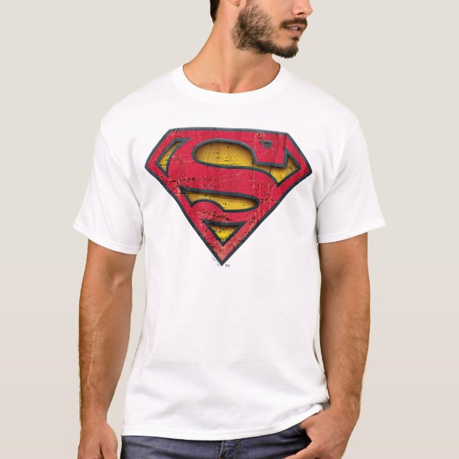 Camiseta Superman S-Shield | Logotipo con problemas (Anverso)