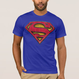 Camiseta Superman S-Shield  Logotipo con problemas