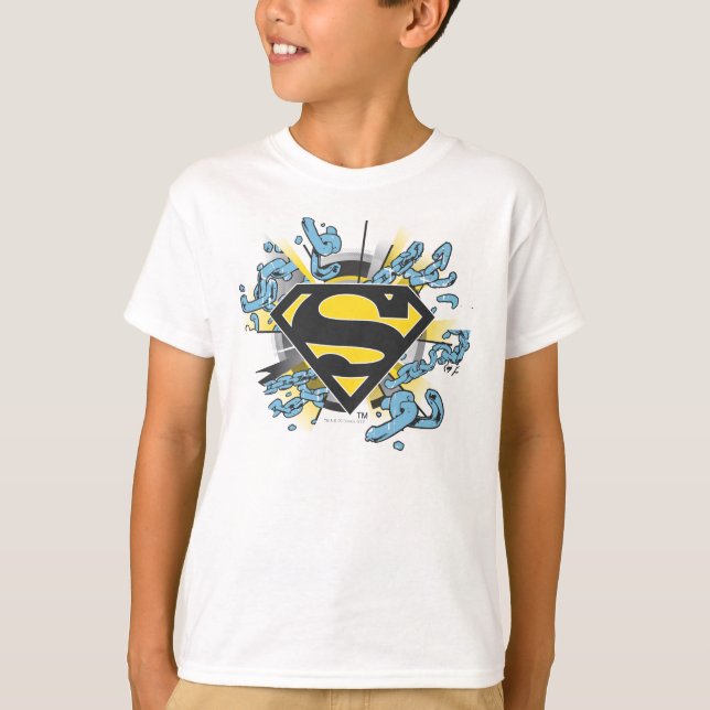 Camiseta Superman S-Shield | Logotipo de las cadenas (Anverso)