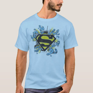 Camiseta Superman S-Shield   Logotipo de las cadenas