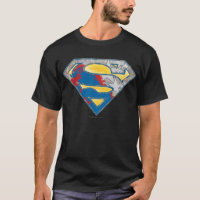 Superman S-Shield | Logotipo de mezcla gris de col