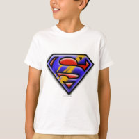 Superman S-Shield | Logotipo de pincel morado