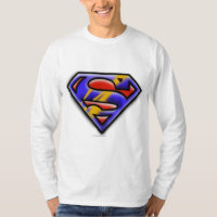Superman S-Shield | Logotipo de pincel morado