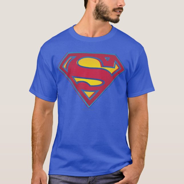 Camiseta Superman S-Shield | Logotipo de punto (Anverso)