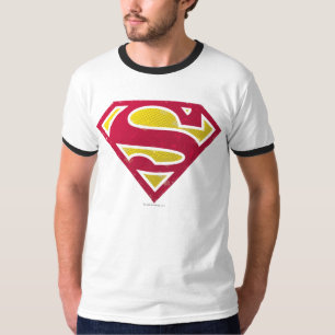 Camiseta Superman S-Shield   Logotipo de puntos con problem