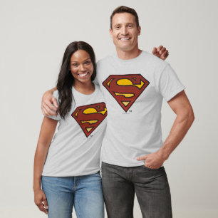 Camiseta Superman S-Shield Logotipo de puntos desvanecidos