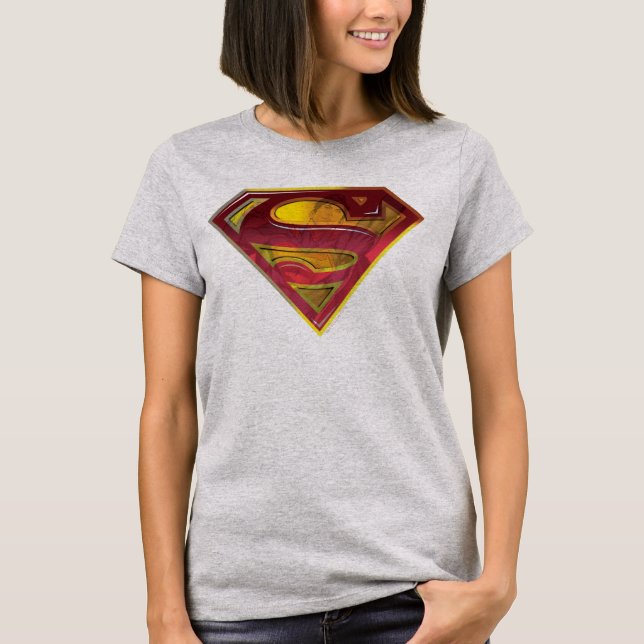 Camiseta Superman S-Shield | Logotipo de reflexión (Anverso)