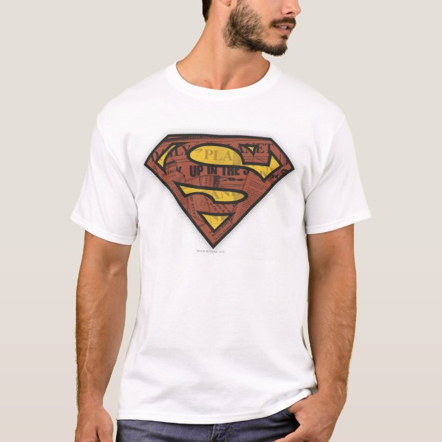 Camiseta Superman S-Shield | Logotipo del periódico (Anverso)
