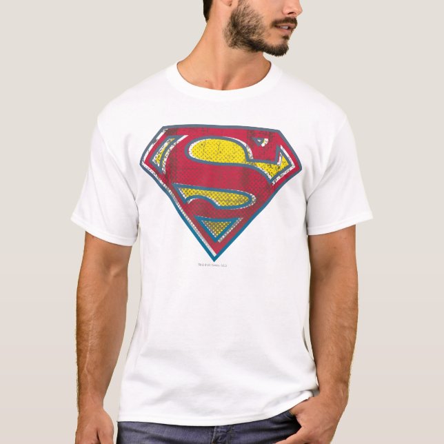 Camiseta Superman S-Shield | Logotipo impreso (Anverso)