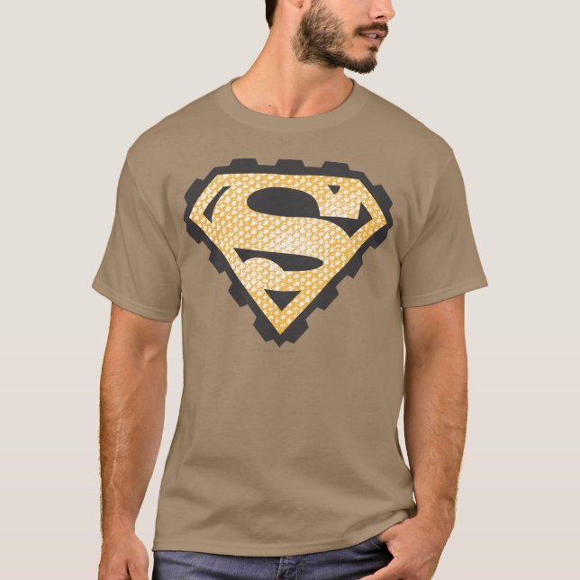 Camiseta Superman S-Shield | Tan Logo (Anverso)