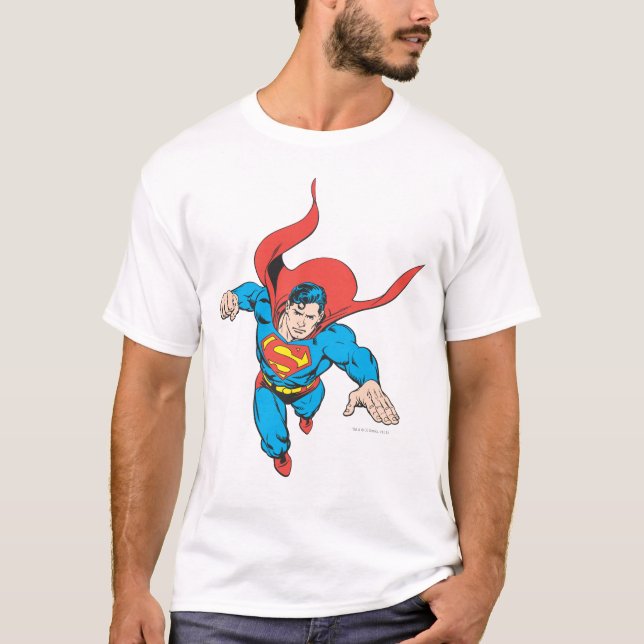 Camiseta Superman Salta Adelante (Anverso)