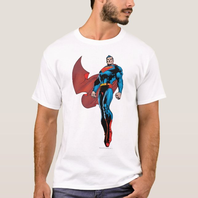 Camiseta Superman Stands Tall (Anverso)