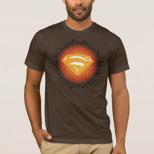 Camiseta Superman Stylized   Logo de Crackers