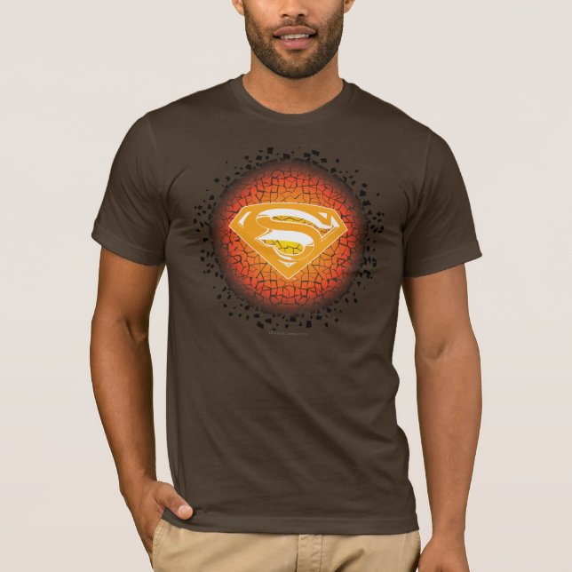 Camiseta Superman Stylized | Logo de Crackers (Anverso)