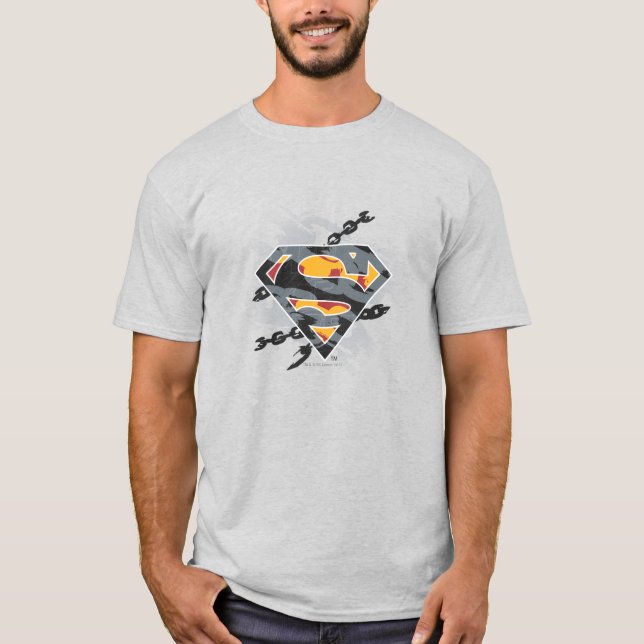 Camiseta Superman Stylized | Logotipo de las cadenas (Anverso)