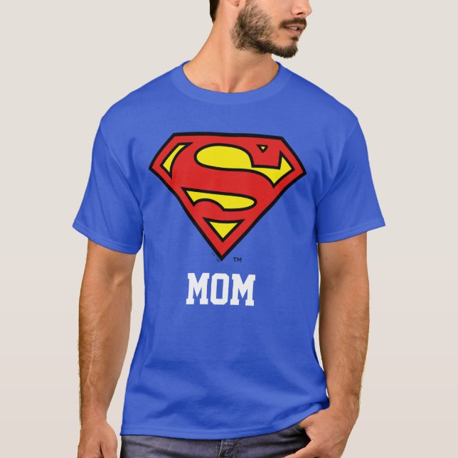 Camiseta Superman | Super Mamá (Anverso)