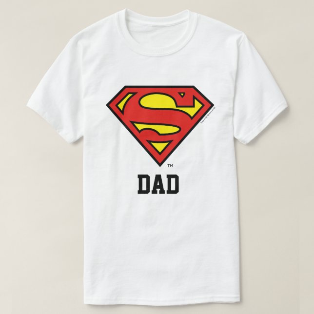 Camiseta Superman| Super Papá (Diseño del anverso)