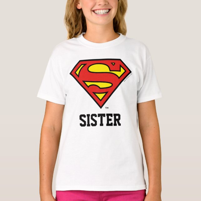 Camiseta Superman | Super Sister (Anverso)