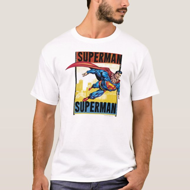 Camiseta Superman, Superman (Anverso)