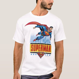 Camiseta Superman with cityscape