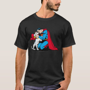 Camiseta Superman y Krypto
