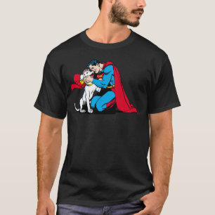 Camiseta Superman y Krypto