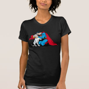 Camiseta Superman y Krypto