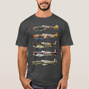 Camiseta Supermarine Spitfire es una aeronave de combate br