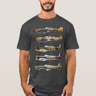 Camiseta Supermarine Spitfire es una aeronave de combate br