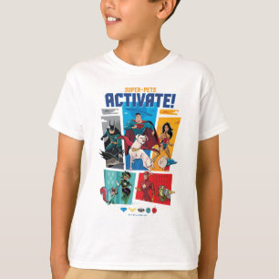 Camiseta SuperMascotas y Liga de Justicia - ¡Activa!