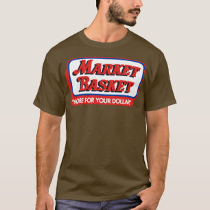 Camiseta Supermercado de la cesta de mercado